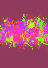 Abstract paint texture. Colorful background