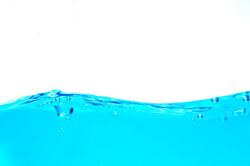 The water surface is ordered according to the wave current used in various graphics