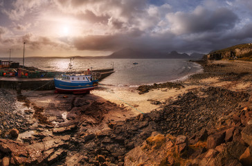 Elgol sunset Isle of skye