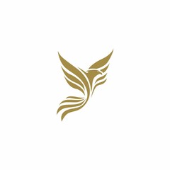 Phoenix Logo Icon Design Template with combination Abstrac and Modern Concept - EPS 10