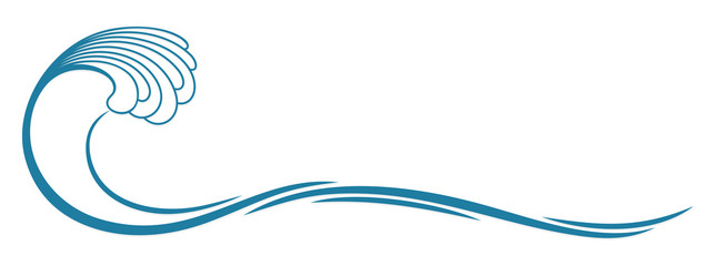 Symbol of the big blue wave.