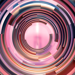 Elegant, beautiful abstract background with elements, studio, pedestal, minimalism. 3d illustration, 3d ..rendering.