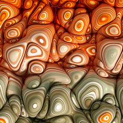 Colorful volumetric abstract background with texture. 3d illustration, 3d rendering.