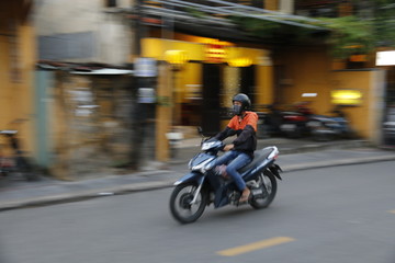 Motorcycle Hanoi Vietnam