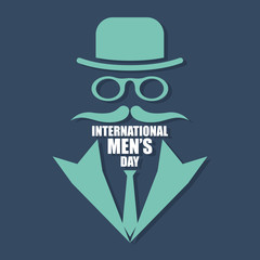 International men day or father day vector image