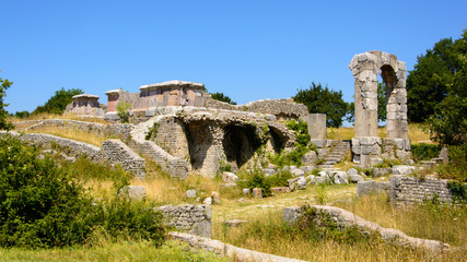 Carsulae is an archaeological site in the region of Umbria in central Italy