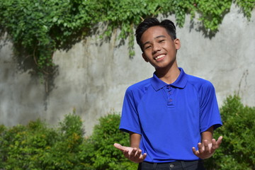 A Minority Boy Teenager Pleading