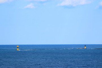 제주에 있는 서우봉 해변의 풍경이다.