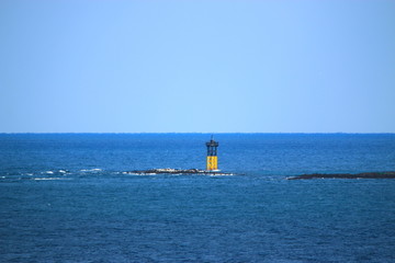 제주에 있는 서우봉 해변의 풍경이다.