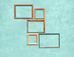 frames on wall