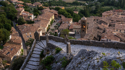 a village from above - Ein Dorf von oben