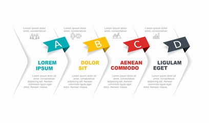 Infographic design template with place for your data. Vector illustration.