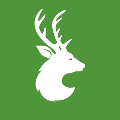 Deer silhouette