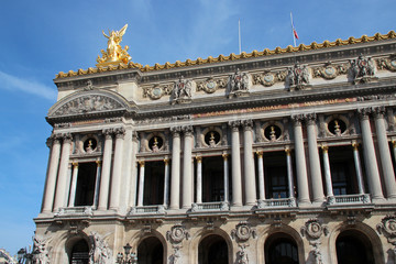 garnier opera in paris (france)