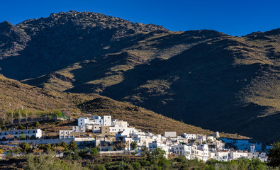 Fototapeta na wymiar Velefique in Sierra de Los Filabres, Almeria, Andalusia, Spain