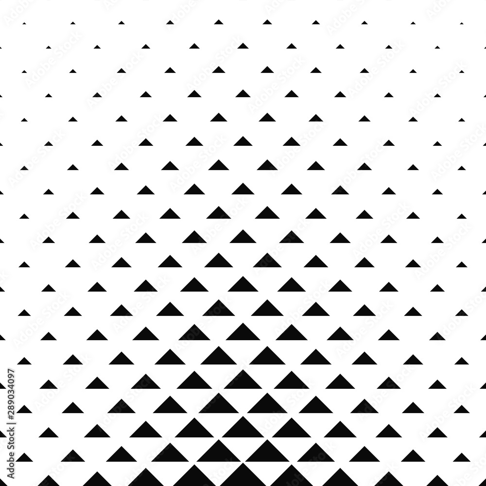 Poster abstract monochrome geometric triangle pattern design background