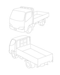 16 トラック 01 外観_テクニカルイラスト
