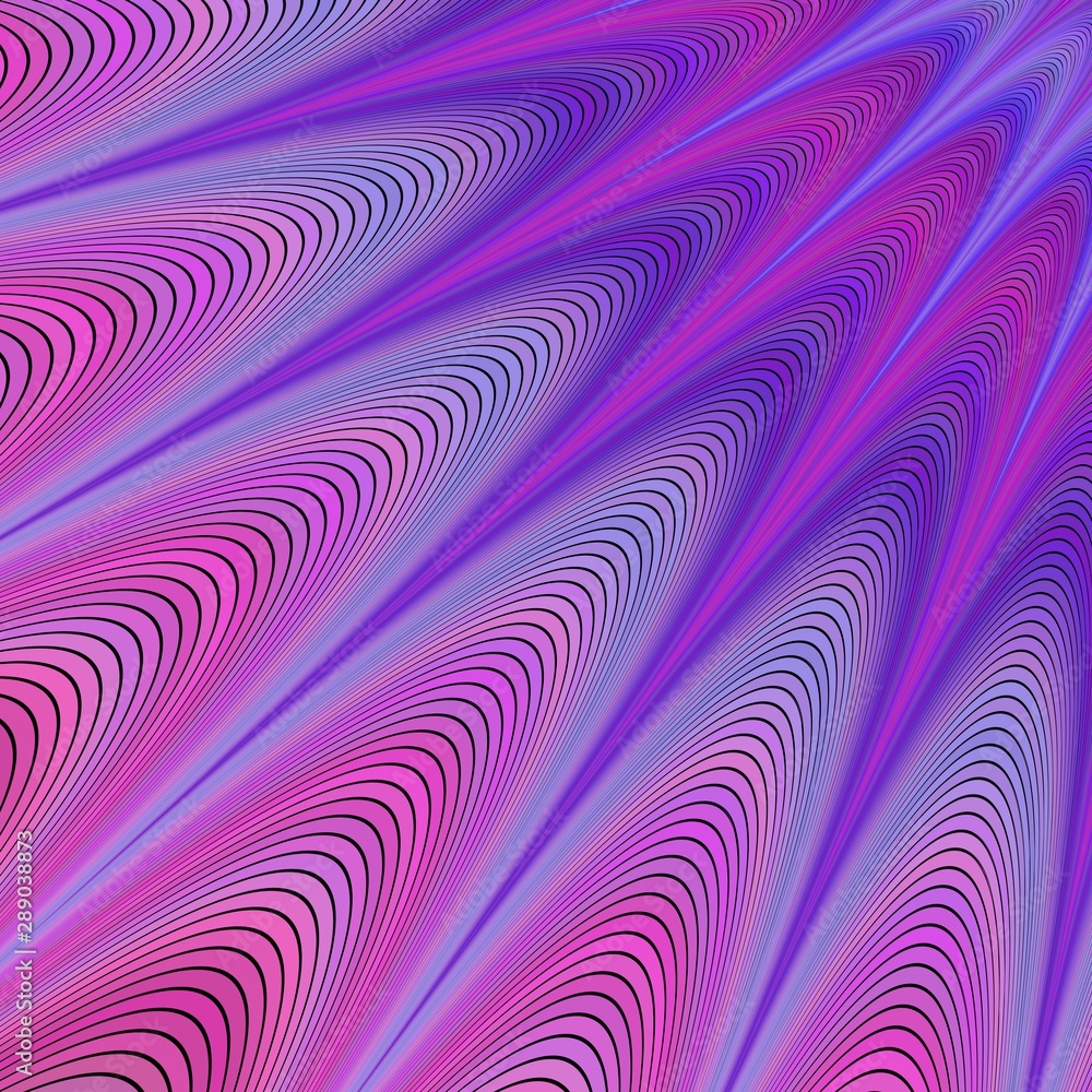 Poster purple abstract computer generated vector fractal background design