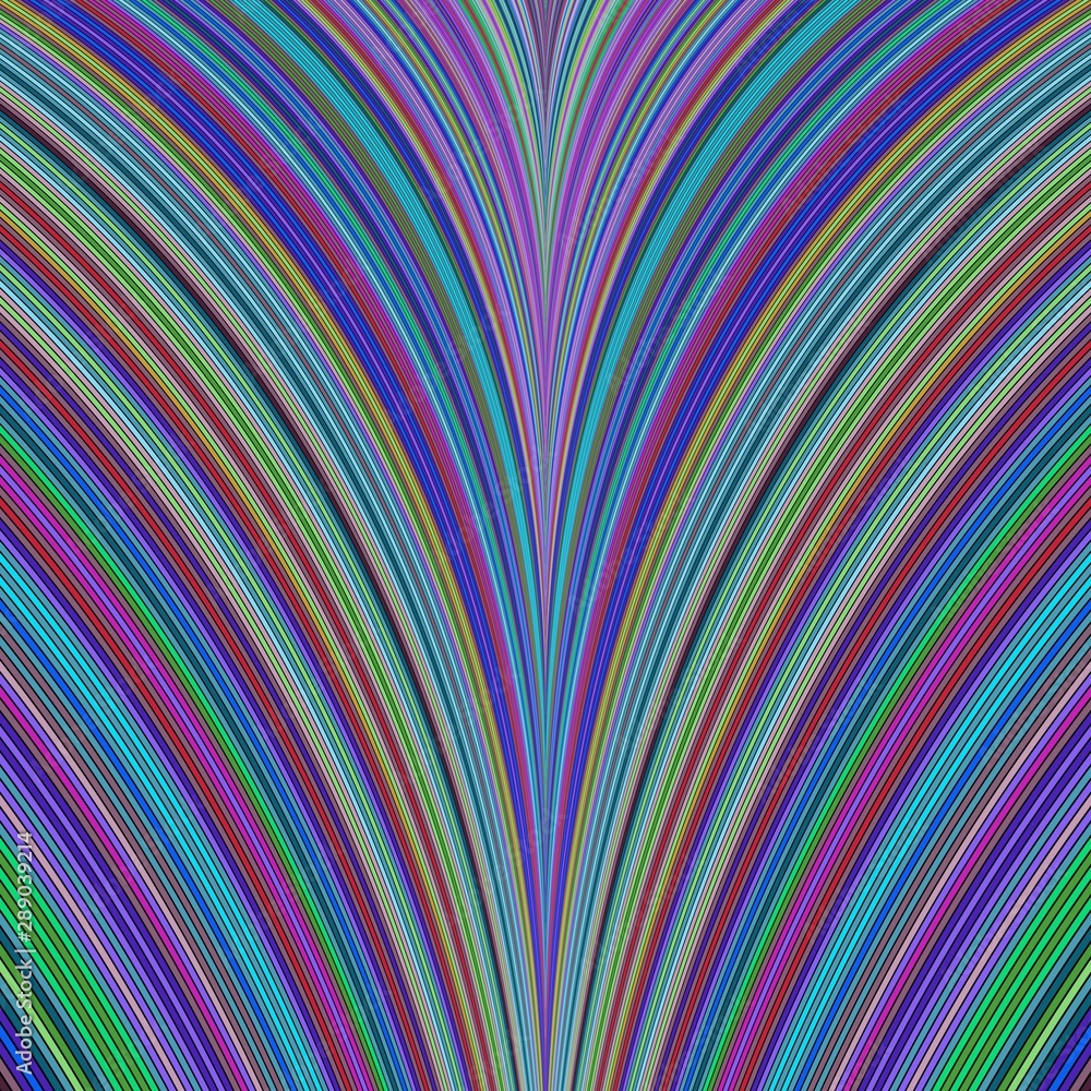 Aufkleber colorful abstract computer generated vector background art
