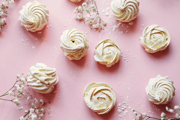 Homemade banana yellow marshmallows. Caring for children's health, healthy dessert.