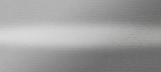 Aluminiumplatte gebürstet mit horizontaler Reflexion