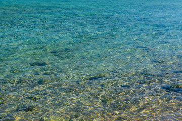 Fototapeta na wymiar Background of Red sea water surface