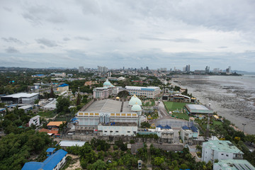 landscape in north pattaya thailand