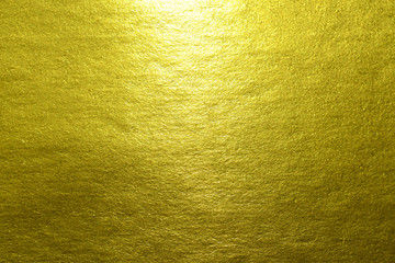 Gold yellow texture abstract wall background and gradients shadow shiny