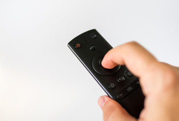 remote control isolated on white background