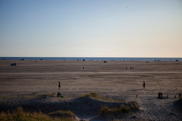 Fototapeta na wymiar Rømø beach Denmark