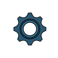 Isolated gear part design