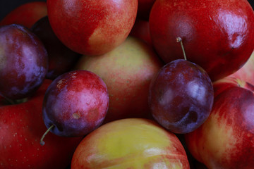 various fruits in a basket