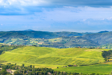 Obraz premium Amazing landscape near Orvieto, Italy, region Umbria