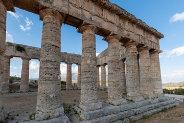 Fototapeta premium tempio di segesta