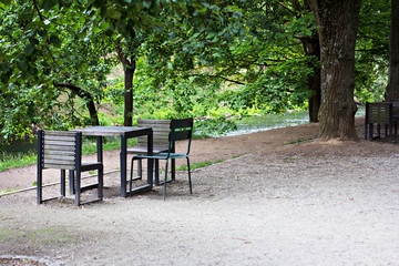 The bernardine garden - bernardinu sodas - in the lithuanian capital Vilnius.