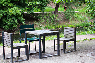 The bernardine garden - bernardinu sodas - in the lithuanian capital Vilnius.