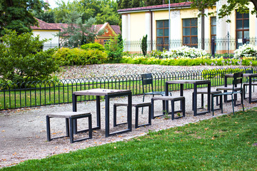 The bernardine garden - bernardinu sodas - in the lithuanian capital Vilnius.