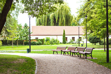 The bernardine garden - bernardinu sodas - in the lithuanian capital Vilnius.