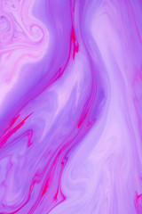 Obraz premium Abstract colored background, fluid design. Stains of paint on the water. Ebru art, marbled paper.