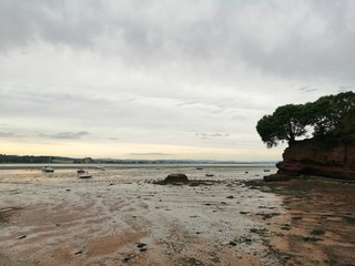 Lympstone Devon Tides Out Estuary