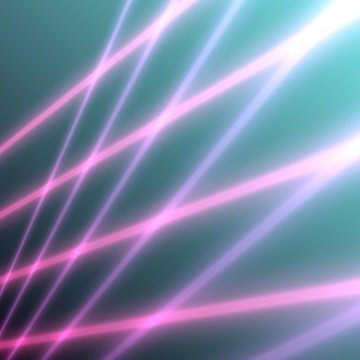Glowing futuristic neon lines background energy technology concept © max79im