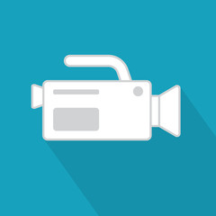 movie camera icon- vector illustration