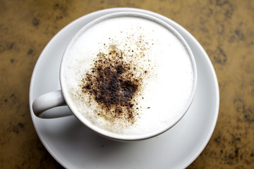 Cappuccino coffee