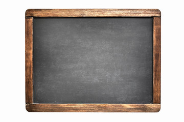 blackboard isolated on white background