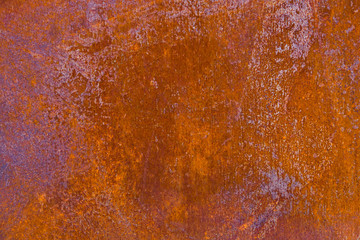 A stainless steel background. Brown metal rust. Rusty Metal Surface Texture Background.