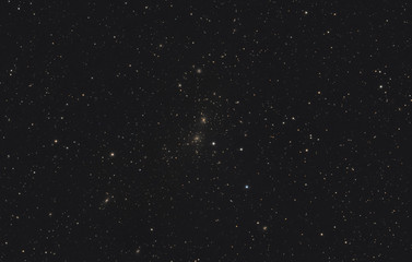 Galaxy Cluster in far space