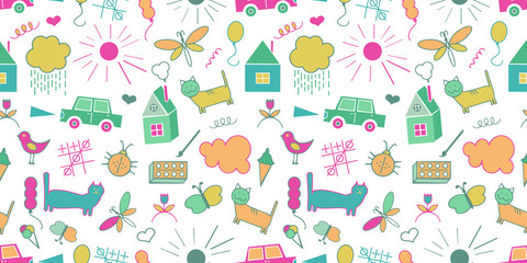 Pattern, sketch, drawings