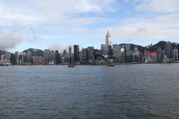 Fototapeta na wymiar Baie de Hong Kong