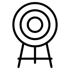 Achievement, aim, bullseye, dartboard, focus, goal, target icon