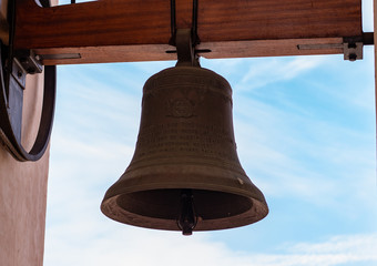 Fototapeta premium Campana de la torre de Santa Ana, Écija, Sevilla, Andalucía, España